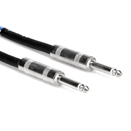 Hosa Technology 3GT-18C1 18inch GT Series Cloth Guitar Cable - Blue (3GT18C1/3GT 18C1)
