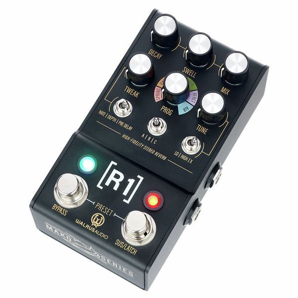 Walrus Audio MAKO Series R1 High-Fidelity Stereo Reverb Pedal