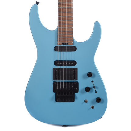 Jackson USA Signature Phil Collen PC1 Matte Electric Guitar, Flame Maple Fretboard - Matte Blue Frost (PC-1/PC 1)