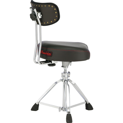 Pearl Roadster Multi-Core Saddle Drum Throne with Backrest (D3500BR/D-3500BR)