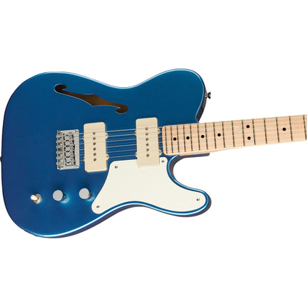 Squier Paranormal Series Cabronita Thinline Telecaster Electric Guitar - Lake Placid Blue