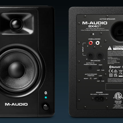 M-Audio BX4 4.5 Inch Bluetooth Multimedia Monitors - Pair ( BX4-BT / BX4 BT )