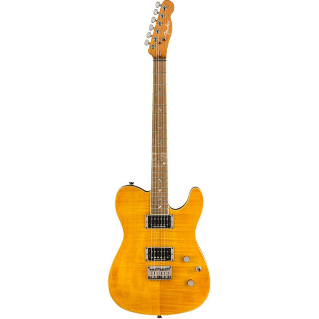 Fender Special Edition Custom Telecaster FMT HH Electric Guitar - Amber