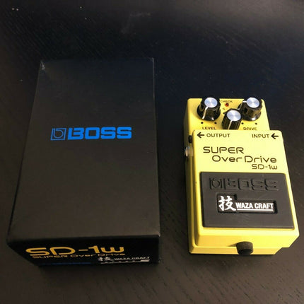 Boss SD-1W Waza Craft Super Overdrive Guitar Effect Pedal (SD1W/SD1/SD-1)
