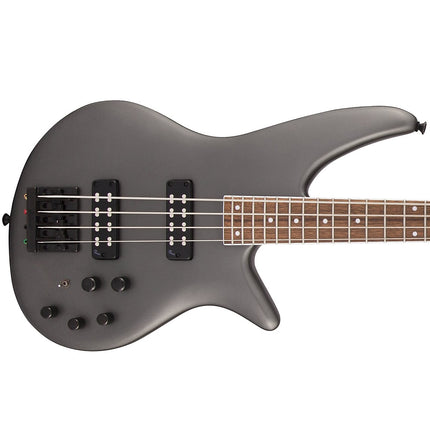 Jackson X Series Spectra SBX IV 4-String Bass Guitar, Laurel Fretboard - Satin Graphite