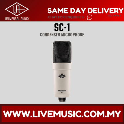 Universal Audio SC-1 Condenser Microphone with Hemisphere Modeling (SC 1/SC1)