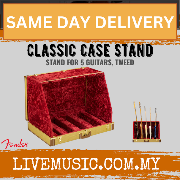 Fender Classic Series Case Stand for 5 Guitars - Tweed