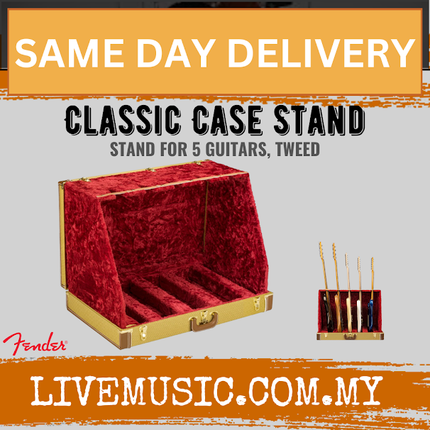 Fender Classic Series Case Stand for 5 Guitars - Tweed