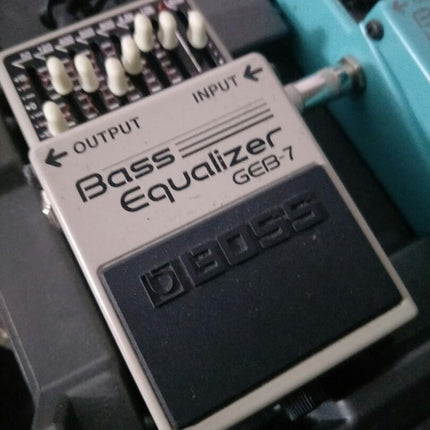 Boss GEB-7 7-band Bass Equalizer Guitar Effect Pedal (GEB7)
