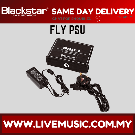 Blackstar FLY PSU Power Supply Adapter For Fly 3 (FLY-PSU/PSU-1/FLY3/PSU1)
