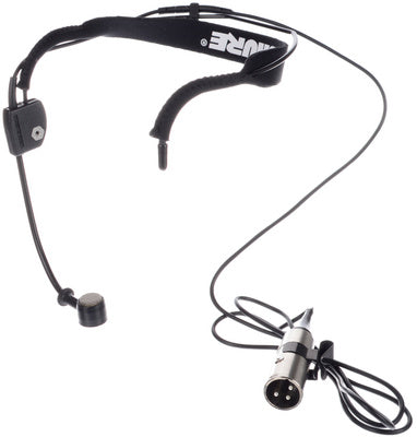 Shure WH20XLR Headset Mic with XLR Connector for Balanced Mic Output (WH20 XLR / WH20-XLR)
