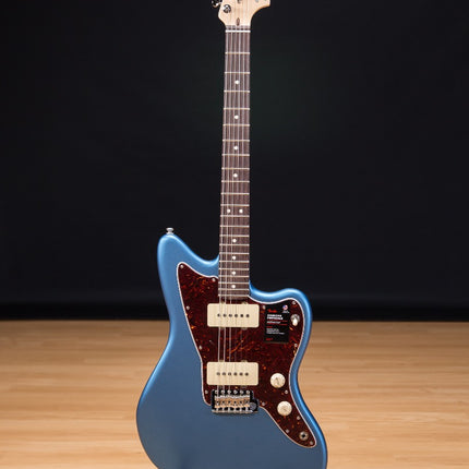 Fender American Performer Jazzmaster Electric Guitar, Rosewood Fretboard with Bag - Satin Lake Placid Blue