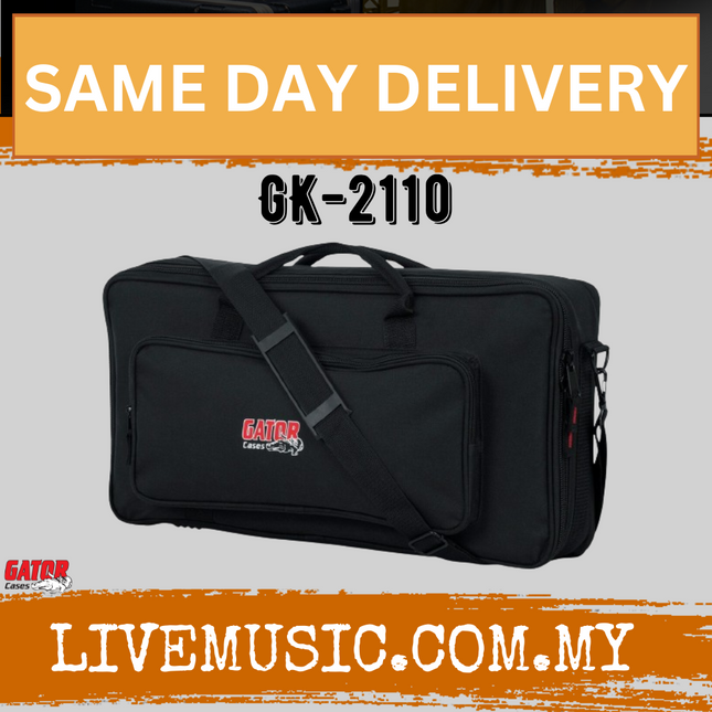 Gator GK-2110 Micro Keyboard Controller Gig Bag (GK2110)