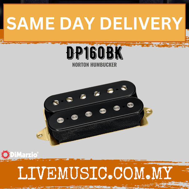 DiMarzio DP160BK Norton Humbucker Pick Up (DP160 BK/DP160-BK)