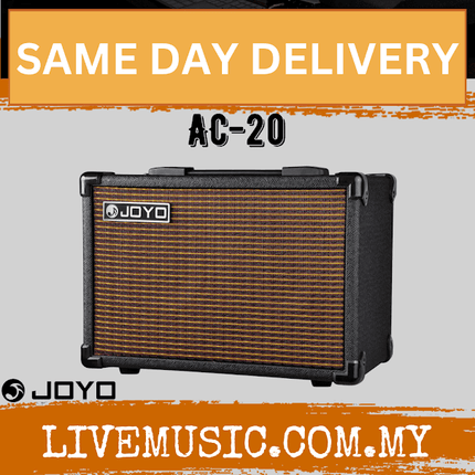 JOYO Ac-20 Acoustic Amplifier Aux Input 3 Dsp Effects Chorus Delay And Reverb ( Ac 20 / Ac20 )