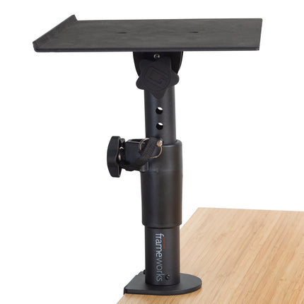 Gator Frameworks Clamp-On Studio Monitor Stand ( GFWSPKSTMNDSKCMP )
