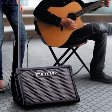 Roland CUBE STEX - Street Ex Cube 50-watt, 2x8" Battery Powered Combo Amplifier (CUBE-STEX/STREETCUBE)