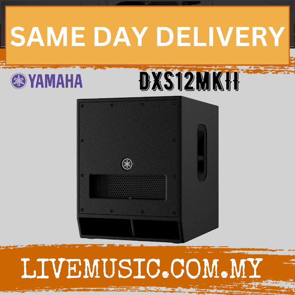 Yamaha DXS12 MKII 12 inch DXR Series Active Subwoofer ( DXS-12 / DXS 12 )
