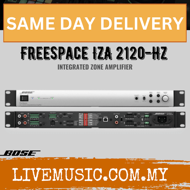 Bose FreeSpace IZA 2120-HZ Integrated Zone Amplifier ( IZA 2120HZ / IZA2120HZ )