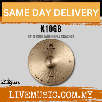 Zildjian 18" K Series Constantinople Crash Cymbal (K1068)