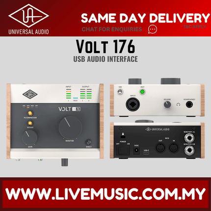 Universal Audio Volt 176 USB-C Audio Interface ( Volt-176 / volt 176 )