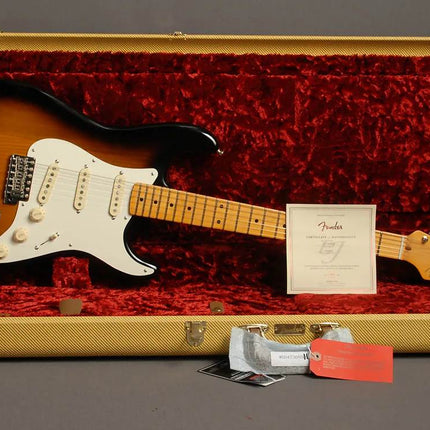 Fender Eric Johnson Signature 1954 Virginia Stratocaster Electric Guitar, Maple Fretboard - 2-Color Sunburst
