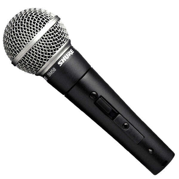Shure SM58S Vocal Microphone with On/Off Switch (SM-58S / SM-58 / SM58)