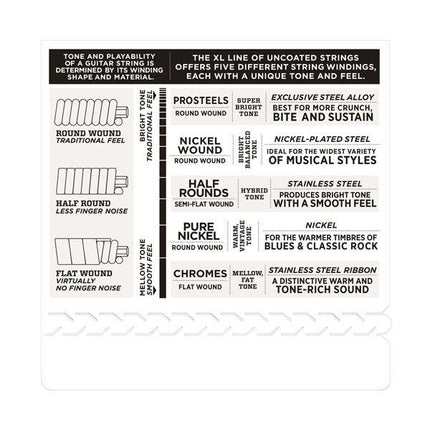 D'Addario EXL160 - Nickel Wound Bass Strings, Medium, Long Scale (50-105)(DAddario)