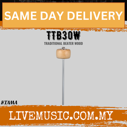Tama TTB30W Tradtional Wood Beater (TTB-30W/TTB 30W)