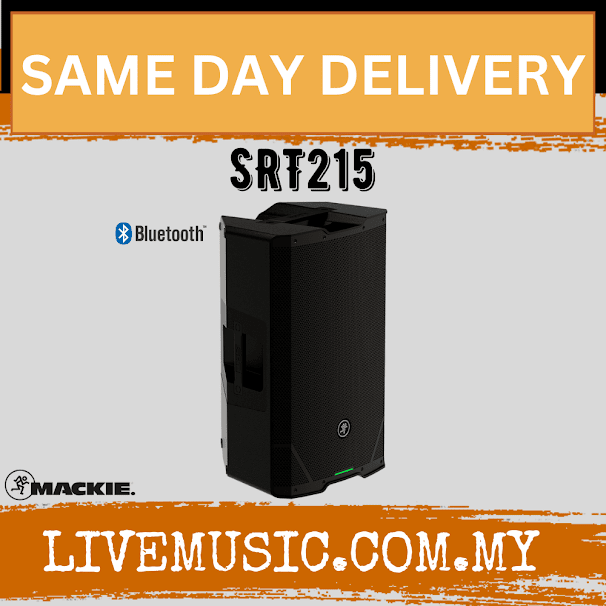 Mackie SRT215 15-inch 1600-watt Professional Powered Loudspeaker (SRT 215/SRT-215)
