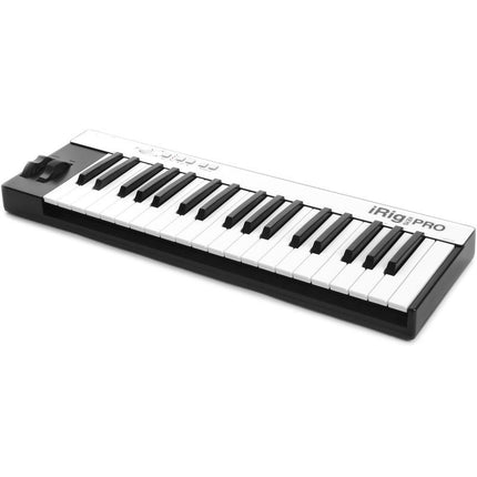 IK Multimedia iRig Keys Pro - The affordable 37 key USB MIDI controller for Mac/PC - White (Keys37/Keys-37)
