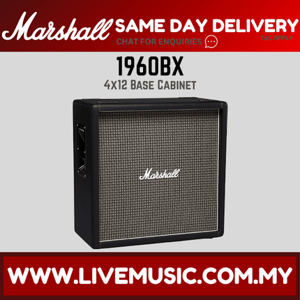 Marshall 1960BX 4x12 Inch 100W Extention Cabinet (1960-BX)