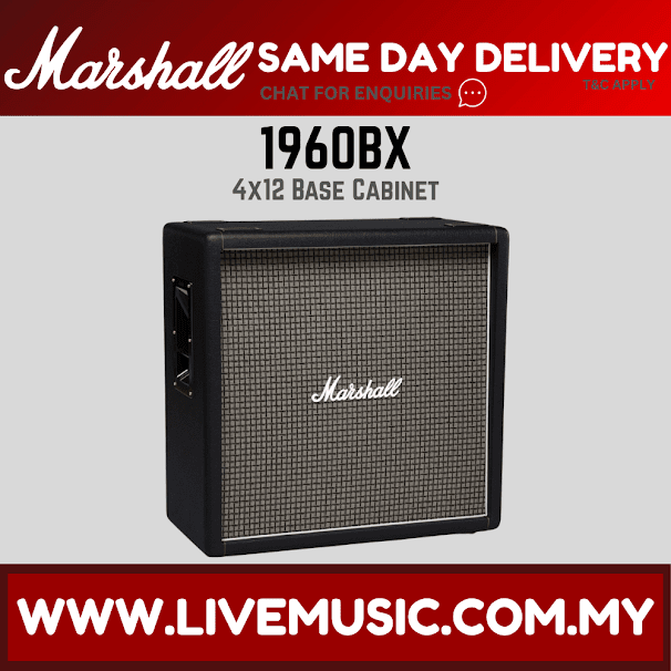 Marshall 1960BX 4x12 Inch 100W Extention Cabinet (1960-BX)