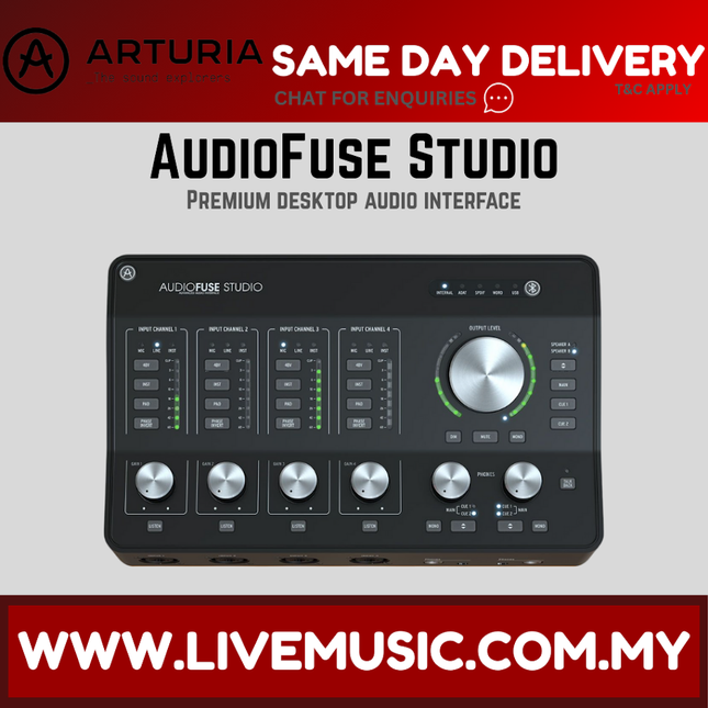 Arturia AudioFuse Studio USB Audio Interface