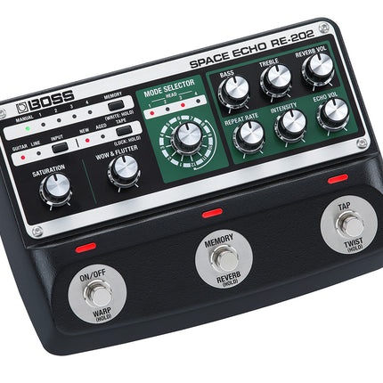 Boss RE-202 Space Echo Digital Delay Pedal (RE202 / RE 202)