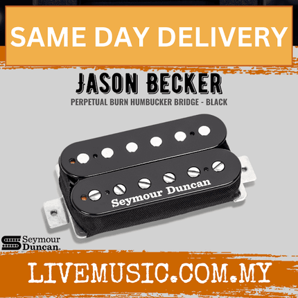 Seymour Duncan Jason Becker Perpetual Burn HB Bridge, Black