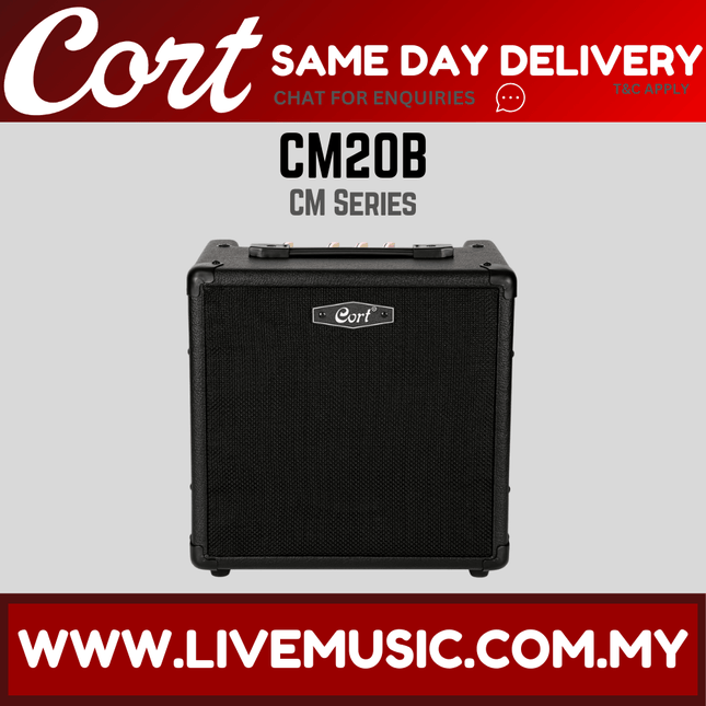 Cort CM20B 20Watt Bass Amplifier (CM-20B/CM 20B)