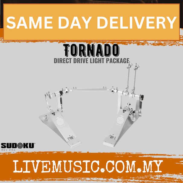 Sudoku Tornado Double Drum Pedal Direct Drive