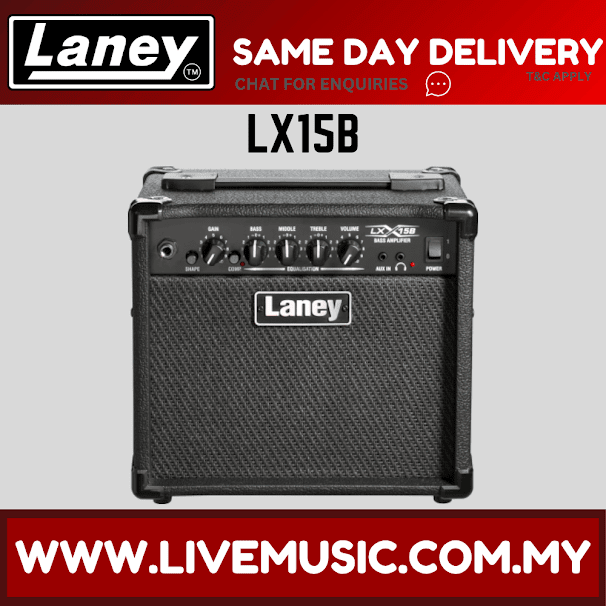 Laney LX15B 15 watt Bass Guitar Amplifier