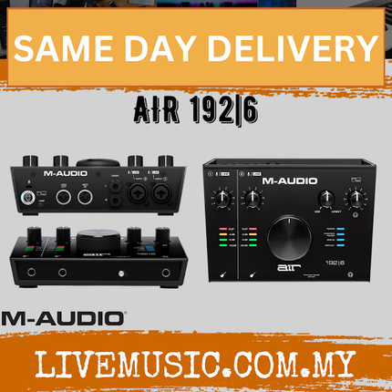 M-Audio AIR 192|6 USB Audio Interface