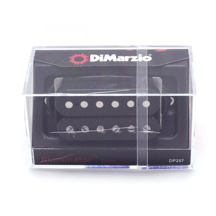 DiMarzio DP257BK Illuminator Bridge Humbucker Guitar Pickup, Black (DP257 BK/DP257-BK)