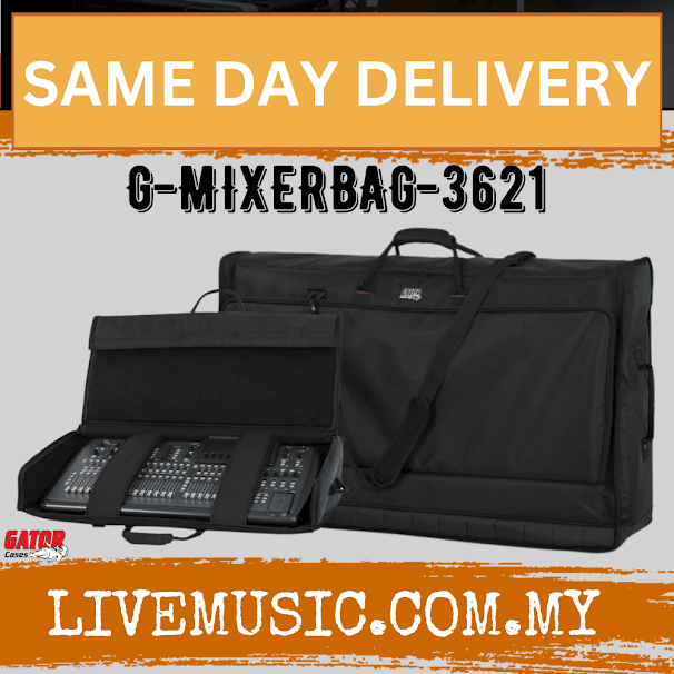 Gator G-MIXERBAG-3621 Padded Bag for Behringer X32 and Similar-sized Mixers (GMixer3621)