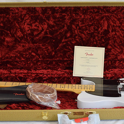 Fender Ltd Ed 70th Anniversary Esquire Electric Guitar, Maple Fretboard - White Blonde