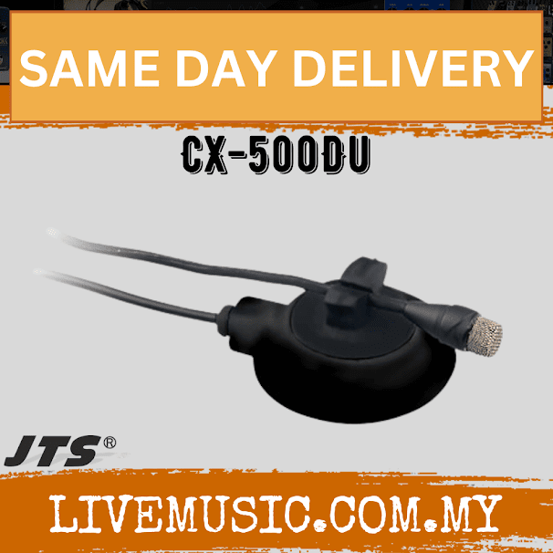 JTS CX-500DU Dual transducer instrument microphone - String Instrument , Violin , Acoustic Guitar ( CX500DU / CX 500DU )