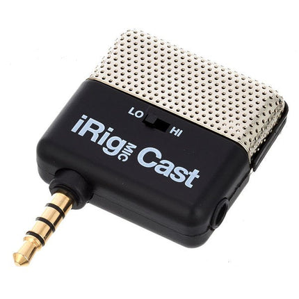 IK Multimedia iRig Mic Cast - Compact Voice Microphone for Android/IOS (MicCast/Mic-Cast)