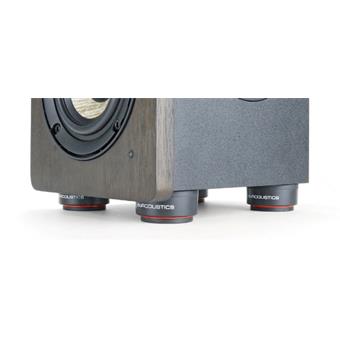 IsoAcoustics ISO-PUCK Mini Vibration Isolator For Small Studio Monitor - 8 Pack ( ISO PUCKMini / ISOPUCK-Mini )