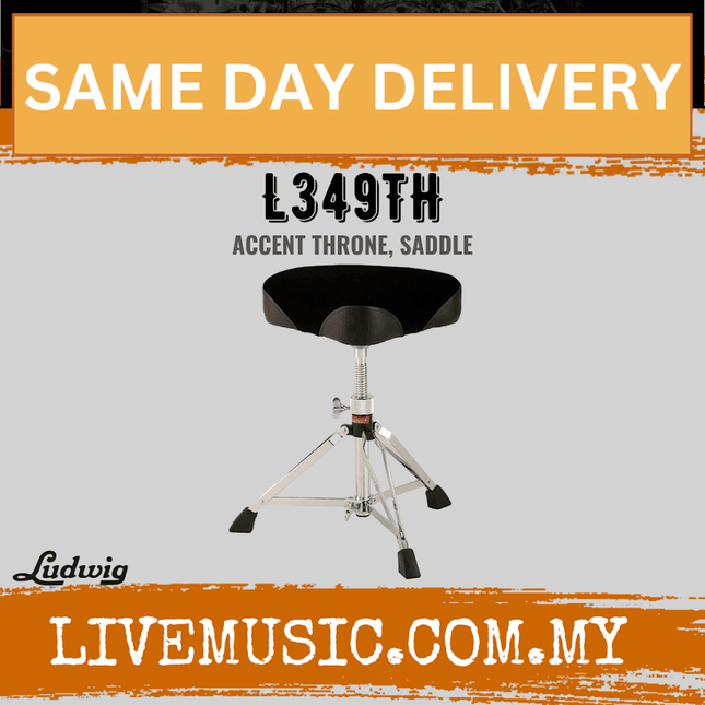 Ludwig L349TH Accent Throne, Saddle
