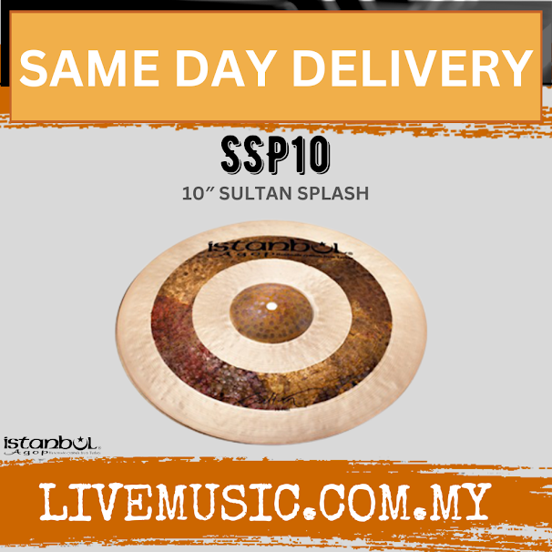 Istanbul Agop SSP10 10" Sultan Splash Cymbal (SSP 10/SSP-10)