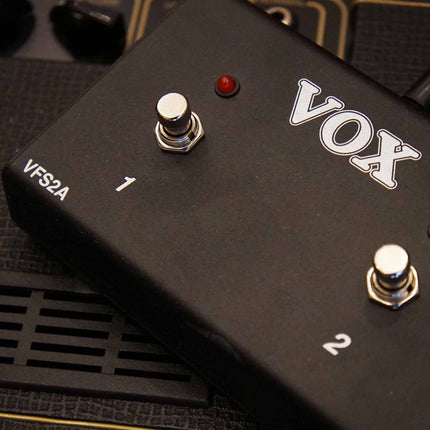 Vox VFS2A Dual Guitar Footswitch for AC15 and AC30 (VFS-2A/VFS 2A)