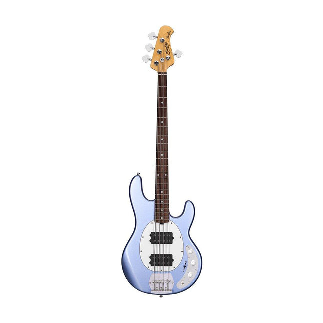 Sterling Ray4HH Stingray 4-String Electric Bass Guitar Jatoba Fretboard - Lake Blue Metallic (Ray4 HH/Ray4)